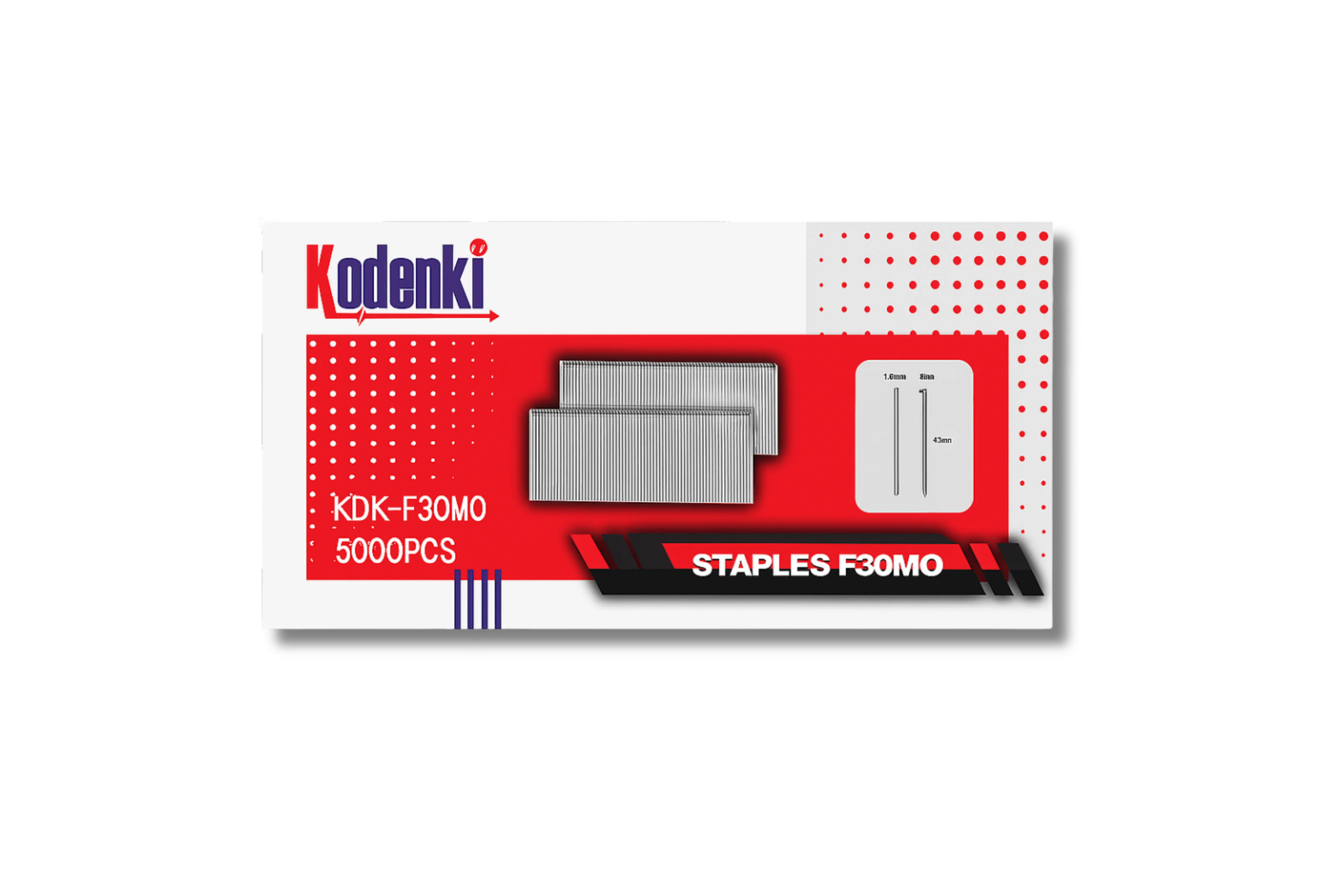 Isi Staples Tembak Kodenki F30